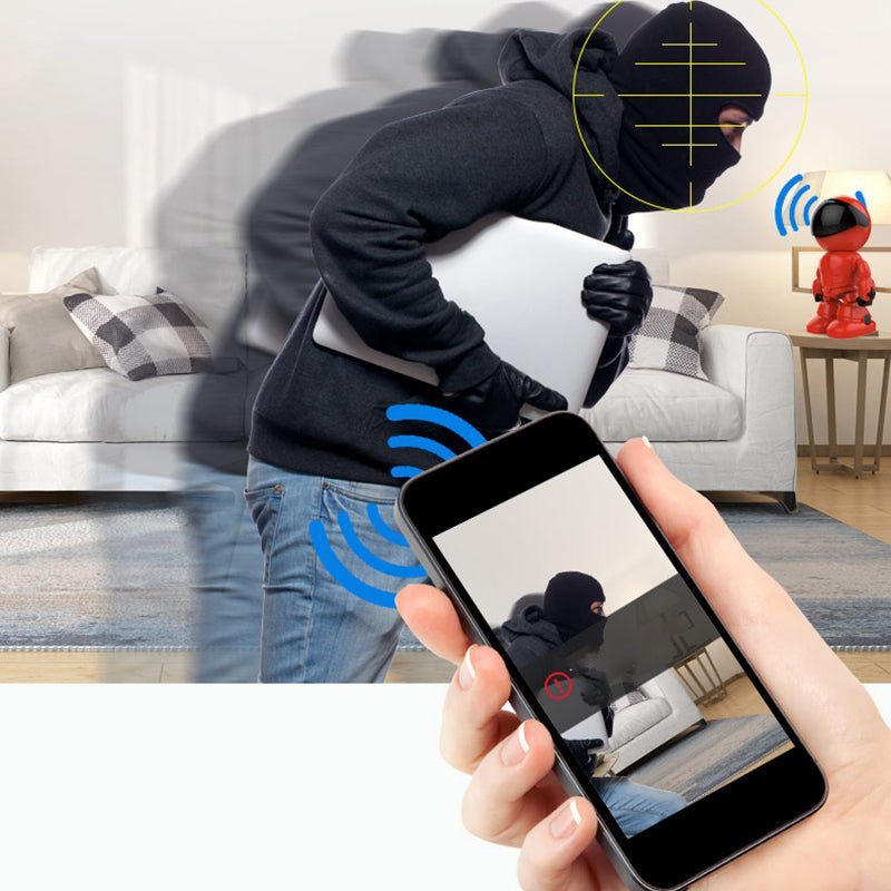 WLAN-Überwachungskamera mit Sofortbenachrichtigung