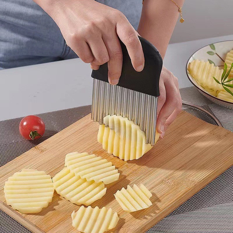 Cuchillo ondulado: Cortar con precisión