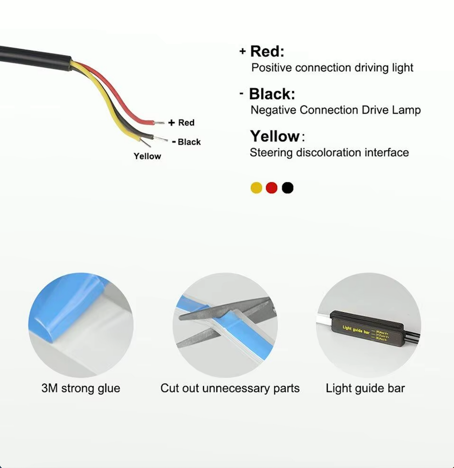 LED Flexibilis Nappali Fények: Biztonság és Stílus az Ön Járművéhez