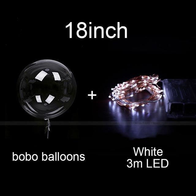 Wiederverwendbare LED-Ballons zur Beleuchtung Ihrer Feste (X10)
