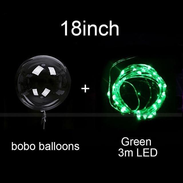 Wiederverwendbare LED-Ballons zur Beleuchtung Ihrer Feste (X10)