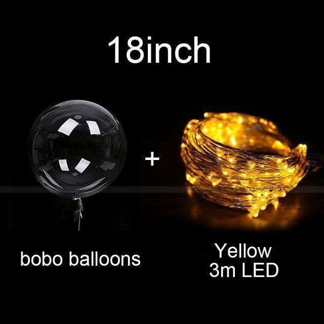 Wiederverwendbare LED-Ballons zur Beleuchtung Ihrer Feste (X10)